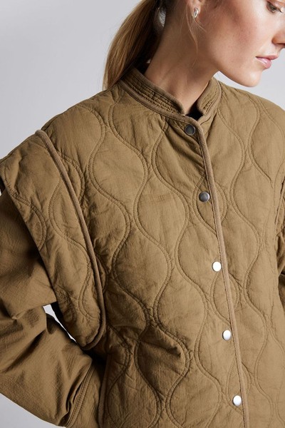 Quilted Extended-Shoulder Jacket from & Other Stories