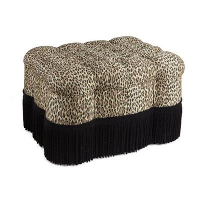 Wild Card ‘Kenton’ Small Ottoman from House Of Hackney