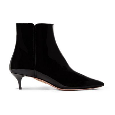 Quant Patent-Leather Ankle Boots from Aquazzura