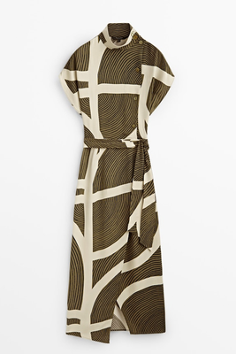 Printed Dress from Massimo Dutti