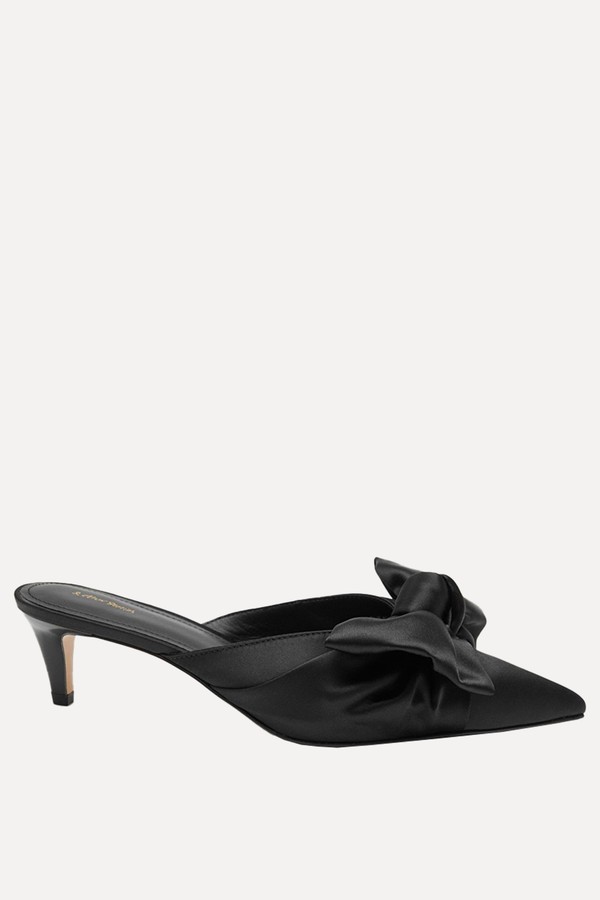 Soft Bow Satin Pumps from & Other Stories