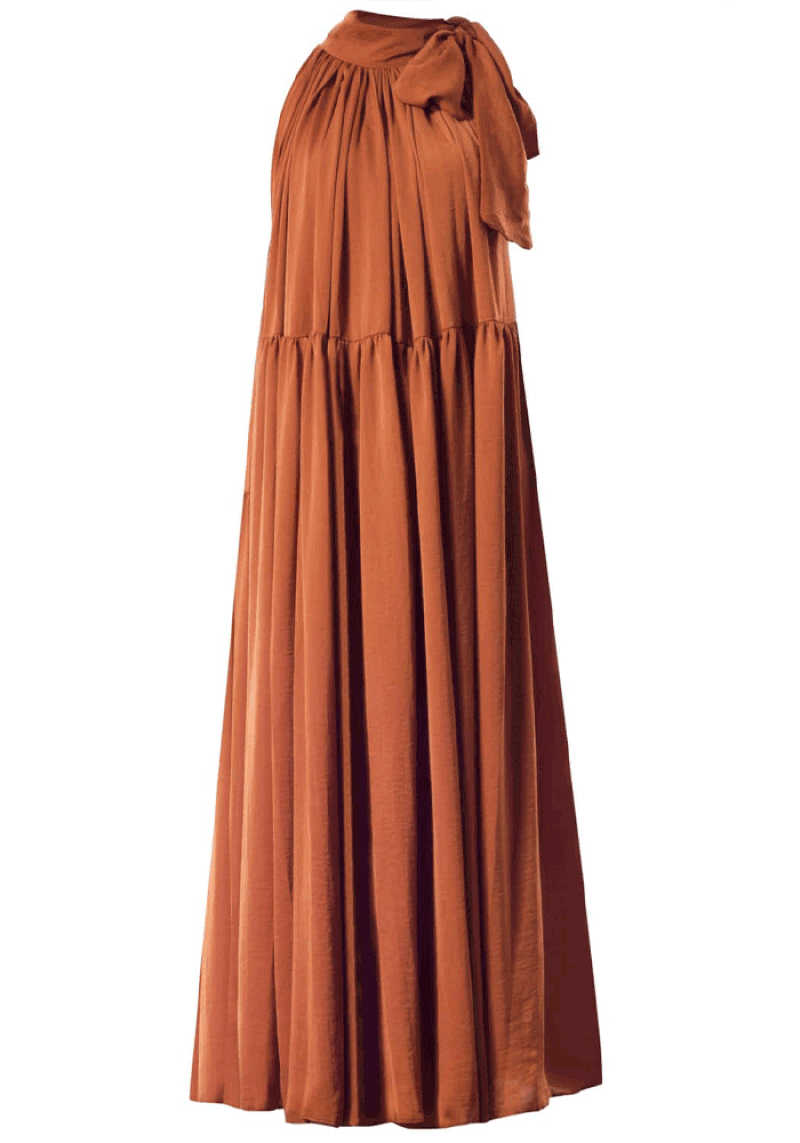 Casee Tan Maxi Dress from Meem Label