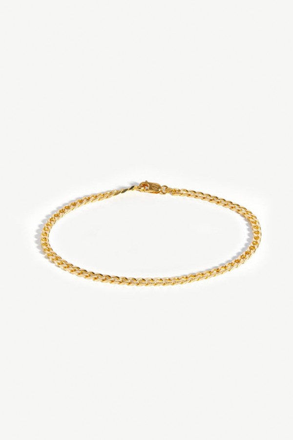 Flat Curb Chain Anklet from Missoma