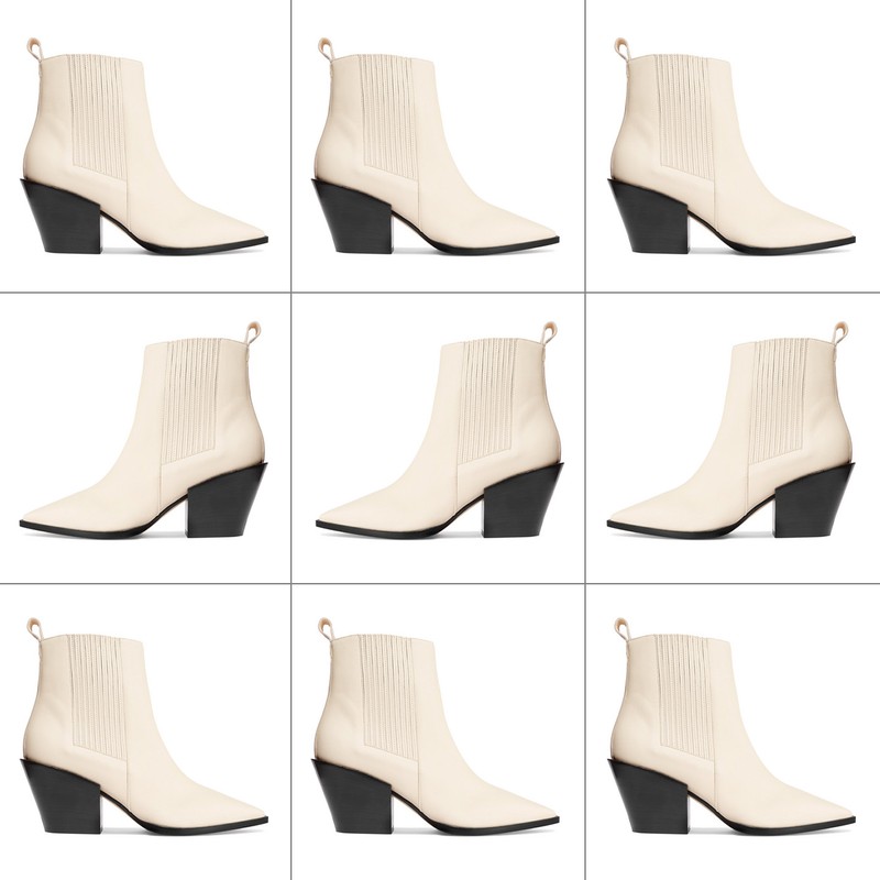 Kate Leather Ankle Boots, £265 | Aeyde