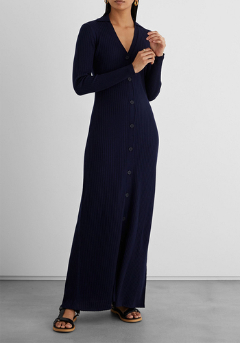 Meline Ribbed Maxi Dress