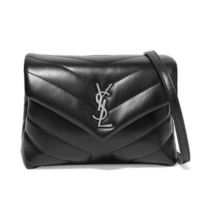 Loulou Toy Quilted Leather Shoulder Bag from Saint Laurent