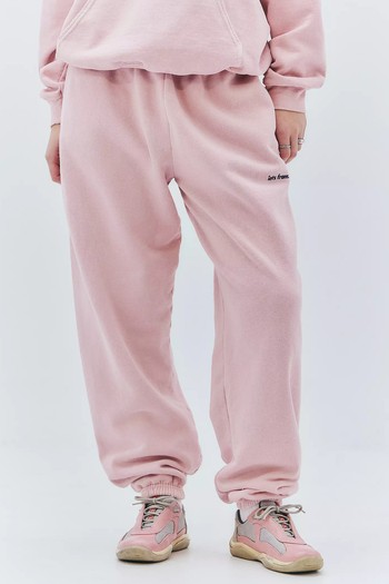 Iets frans... Pink Cuffed Joggers