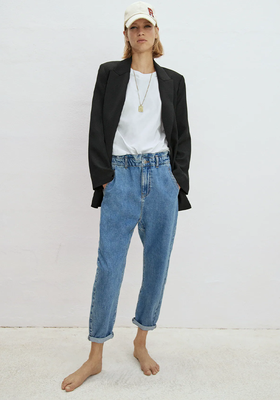 Z1975 Baggy Paperbag Jeans from Zara