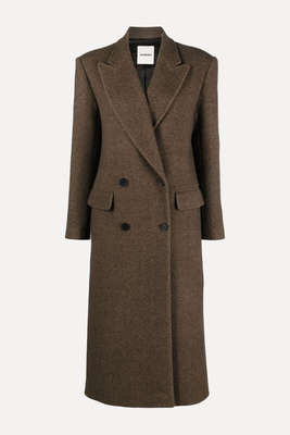 Officer Double-Breasted Coat from Sandro