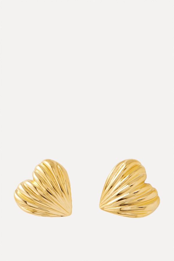 Libi Gold-Plated Earrings from Jennifer Behr