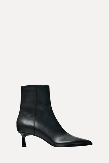 Kitten Heel Ankle Boots from Zara