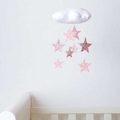 Cloud and Stars Cot Mobile  from Willa and Bobbin