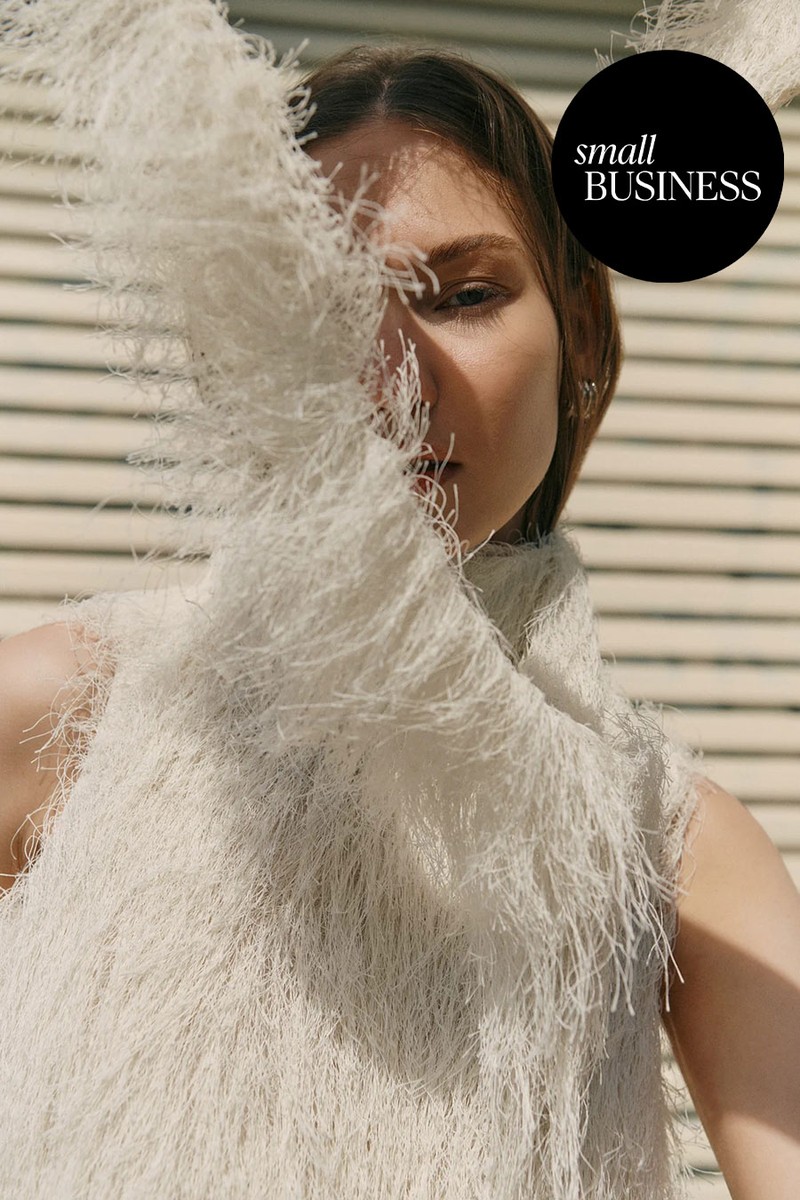 Mara Fringe Mini Dress from CLEA