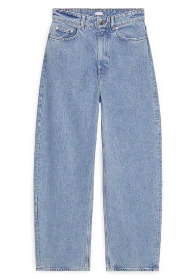 Loose Barrel Leg Jeans  from Arket 