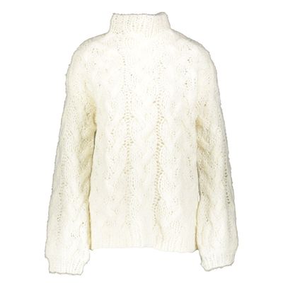 Cream Chunky Cable Knit Jumper