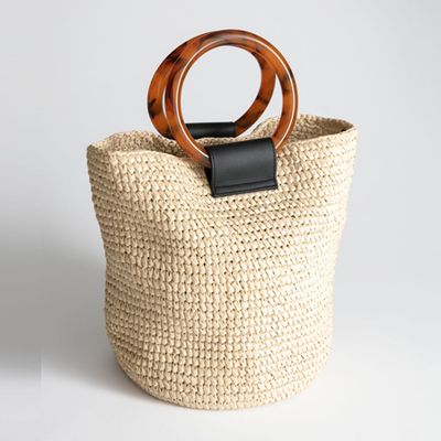 Woven Straw Tote Bag from & Other Stories