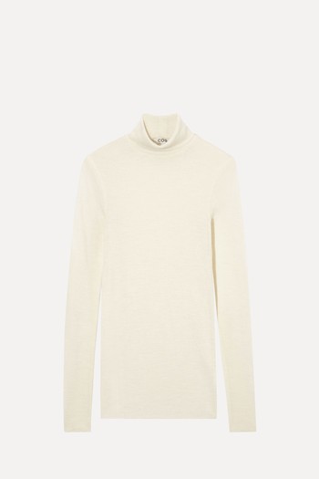 Merino Wool TurtleNeck Top from COS