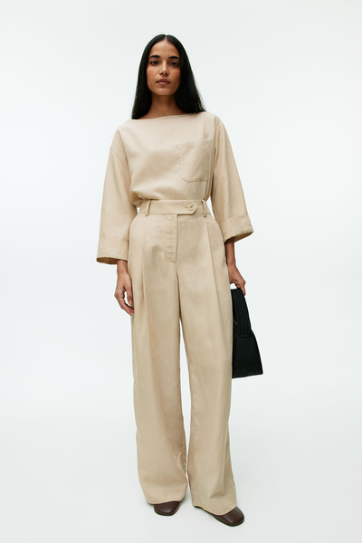 Lyocell Linen Trousers