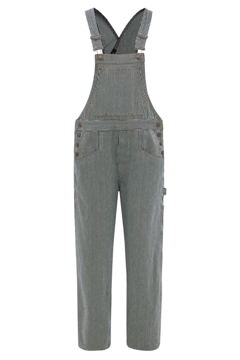 Madeline Striped Cotton Dungarees from Isabel Marant