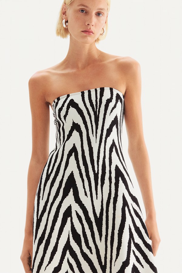 Fine-Knit Bandeau Dress from H&M 