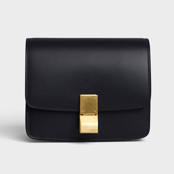 Small Classic Bag in Box Calfskin from Celine