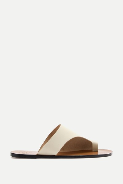 Rosa Leather Thong Sandals from ATP Atelie