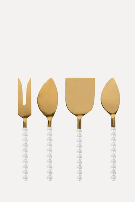 Pearl Cheese Knife Set from Lepel Club