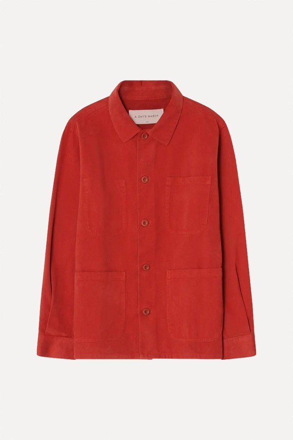 Algot Cotton Lyocell Overshirt from A Day’s March