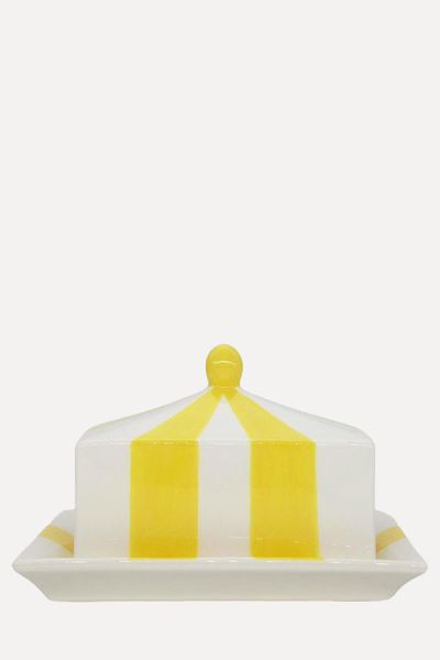 Circus Stripe Butter Dish from Issy Granger
