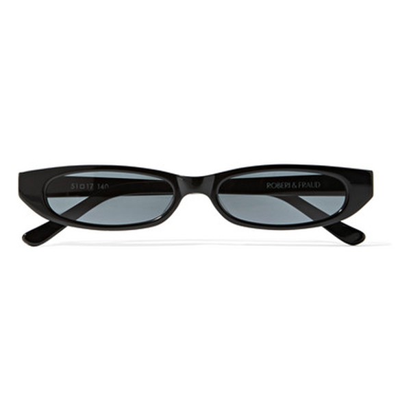 Frances Oval Frame Acetate Sunglasses from Roberi & Fraud