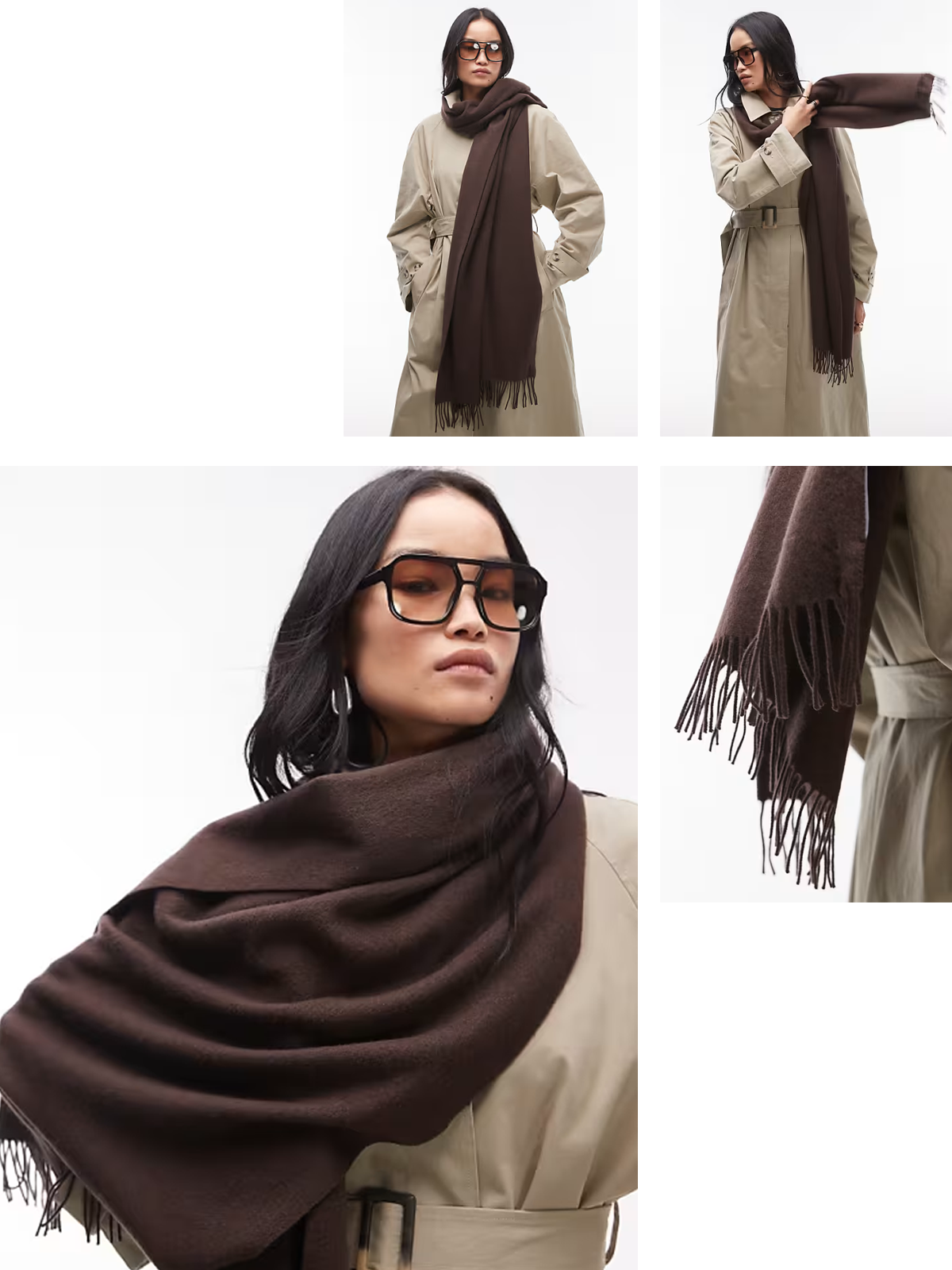 Premium Wool Oversized Scarf from & Other Stories