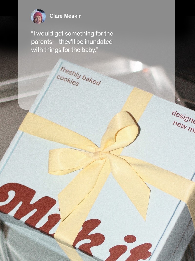 Lactation Support Cookie Box from Milk it 