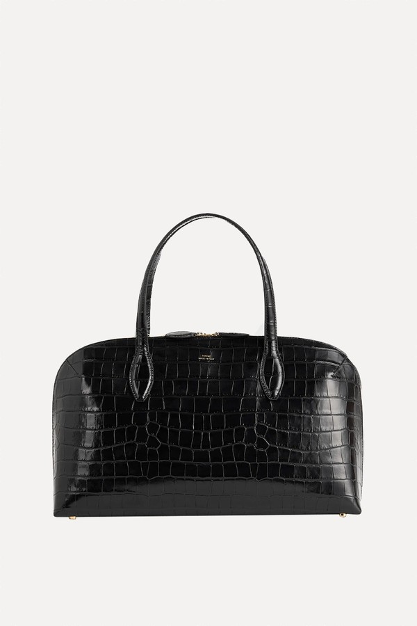 Medium Croco-Embossed Day Tote from Toteme