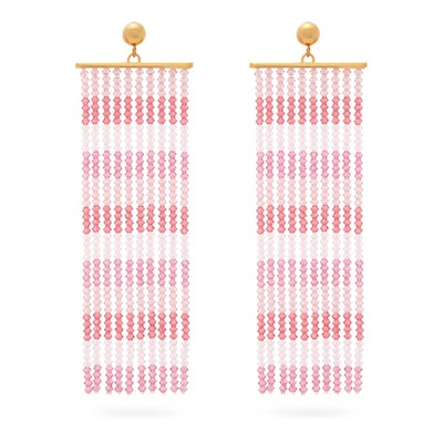 Rideaux Beaded-Tassel Earrings from Jacquemus