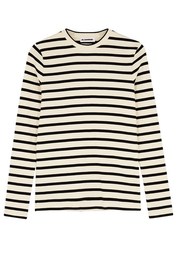 Monochrome Striped Top from Jil Sander