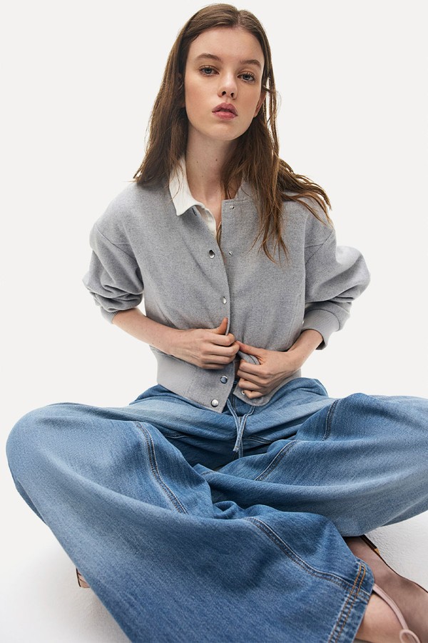 Denim Drawstring Trousers from H&M