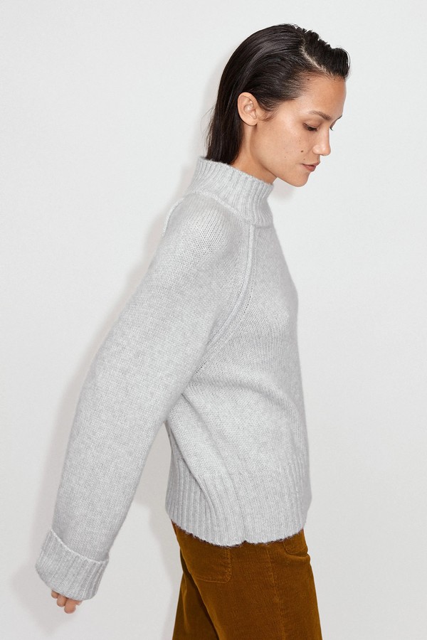 Cloud-Soft Merino Cotton Boyfriend Jumper from Me + Em