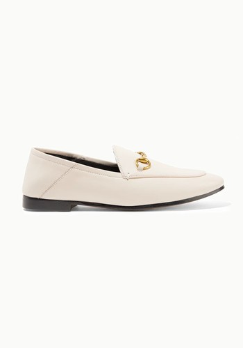 Brixton Horsebit-Detailed Leather Collapsible-Heel Loafers from Gucci