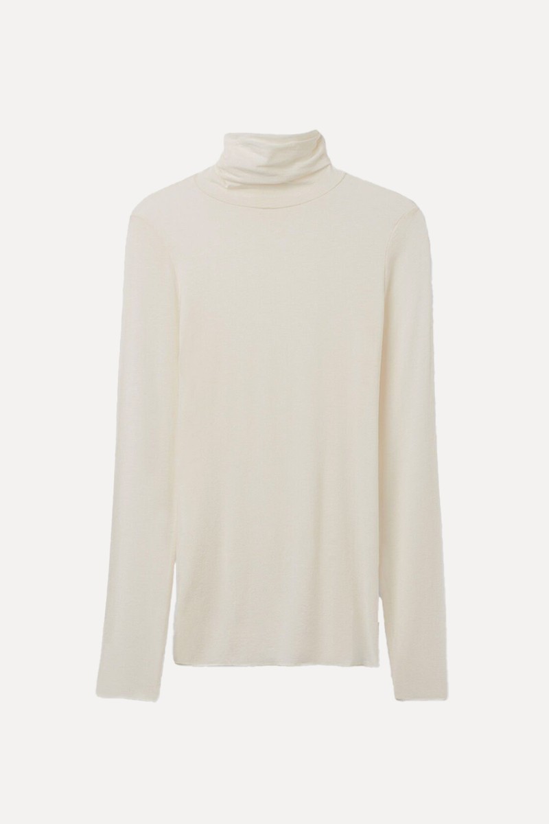 Modal Cashmere Ultralight High-Neck Top from Intimissimi