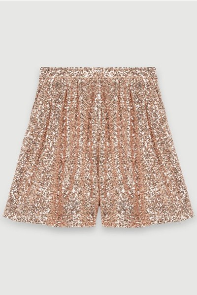 Sequinned Shorts from Maje