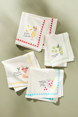 That's The Spirit Napkins from Anthropologie
