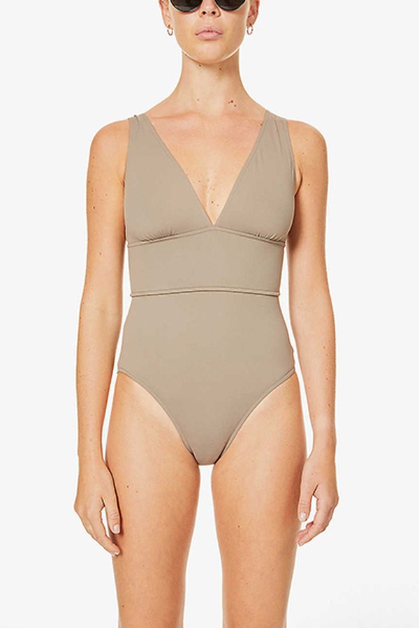 Victoria V-Neck One Piece Swimsuit