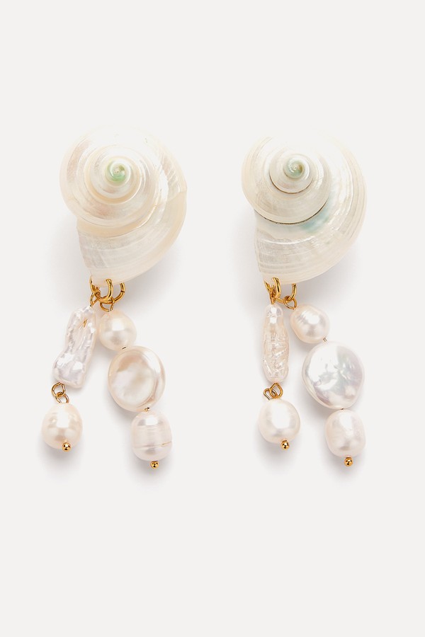 Shell Earrings from Oysho