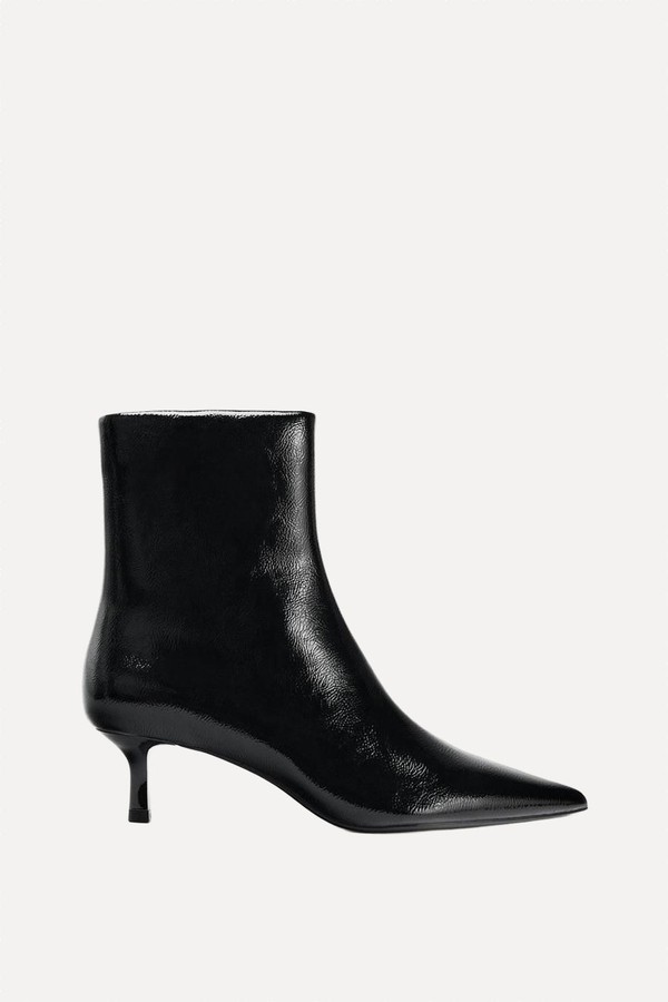 Kitten Heel Ankle Boots from Zara