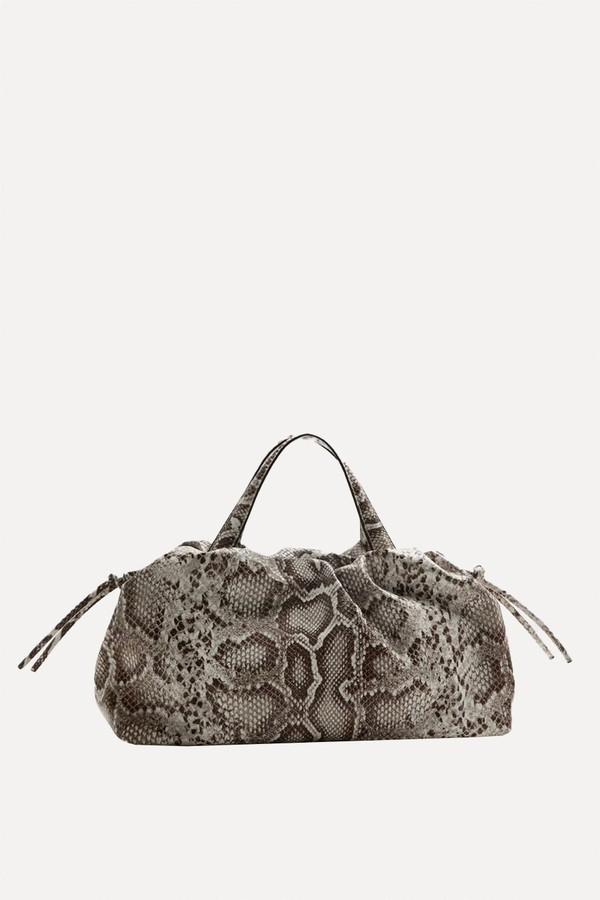 Faux Leather Slouchy Cross Body Bag from Marks & Spencer