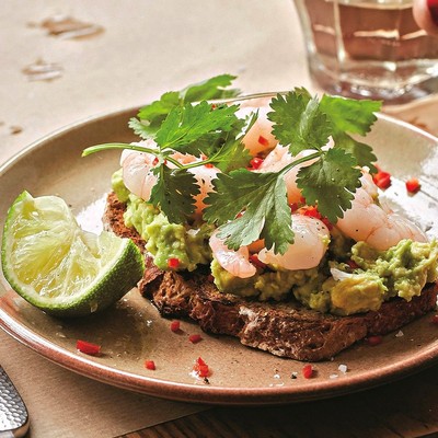 Prawn & Avocado Toast