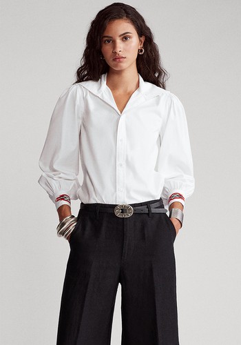 Embroidered Oxford Shirt