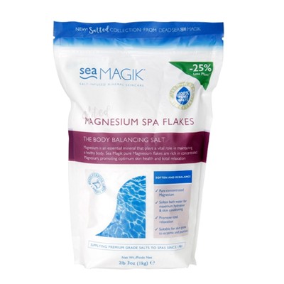 Salted Magnesium Spa Flakes from Sea Magik