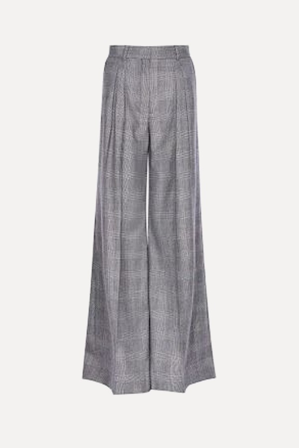 Prince Of Wales Check Bowie Trousers from Bella Freud