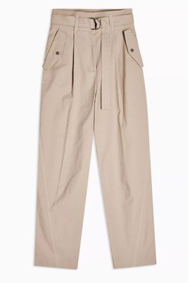 Belt Utility Peg Trousers from Topshop